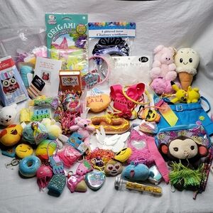 Kids Box Bundle Jewelry, Crafts, Bags, Hair, & More Over 3 Pound Box Bundle